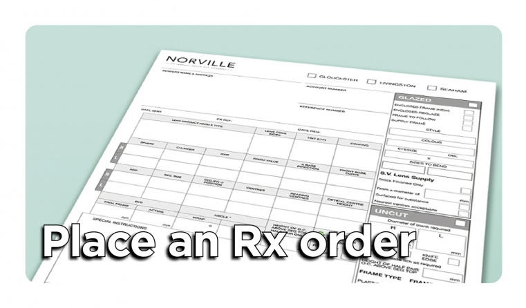 Place an Rx Order