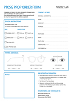 Ptosis Prop Order Form